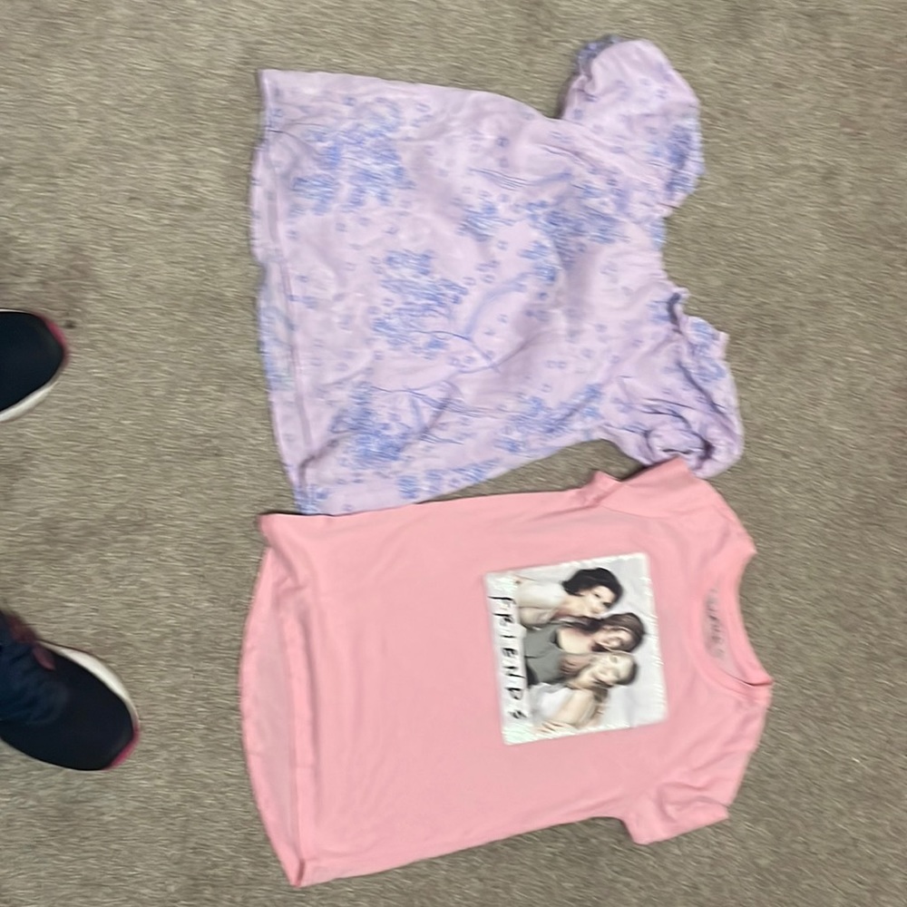 True religion blouse and friends T-shirt size medium